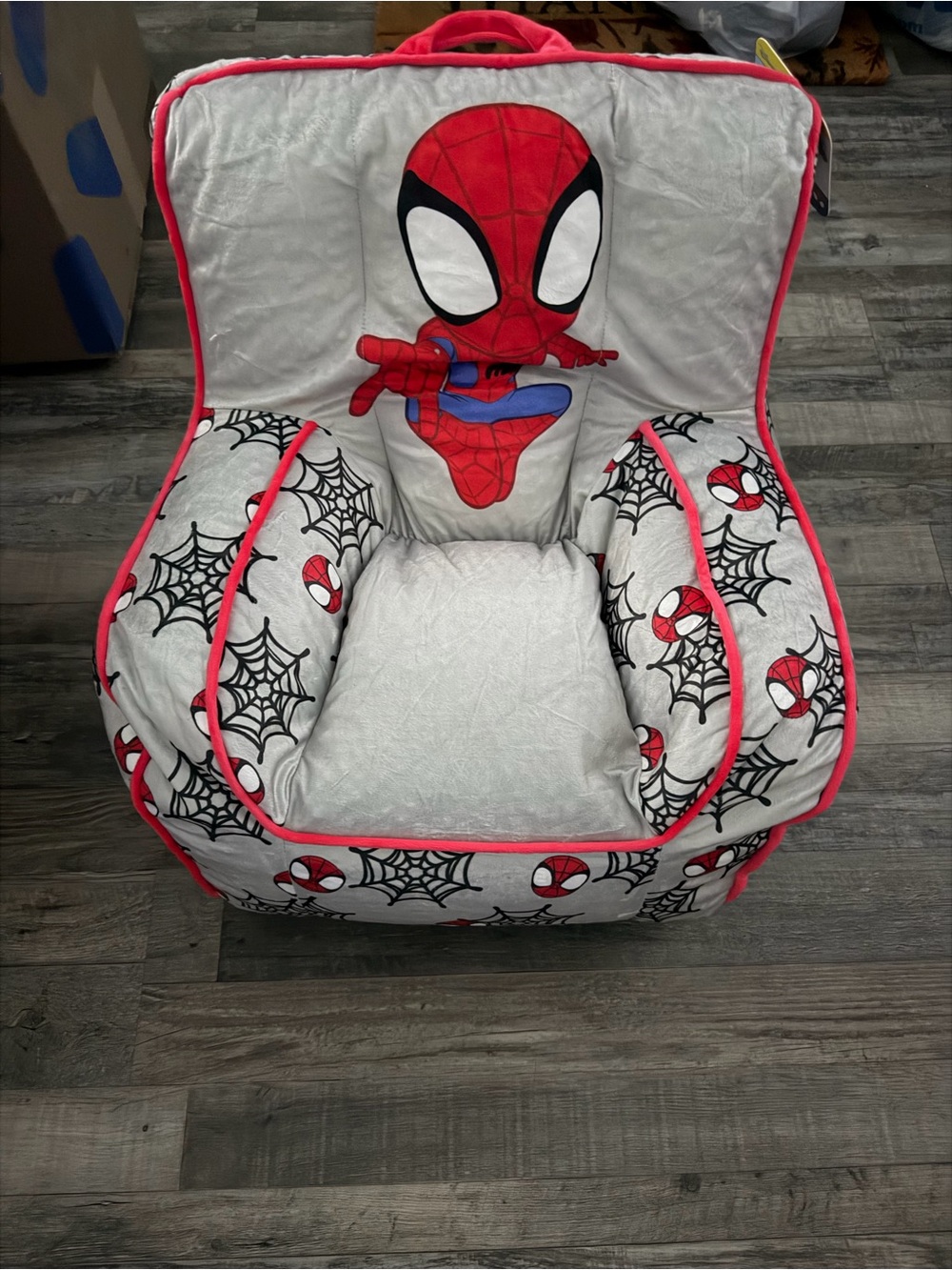 Spiderman 18 inch Toddler Square Beanbag Chair